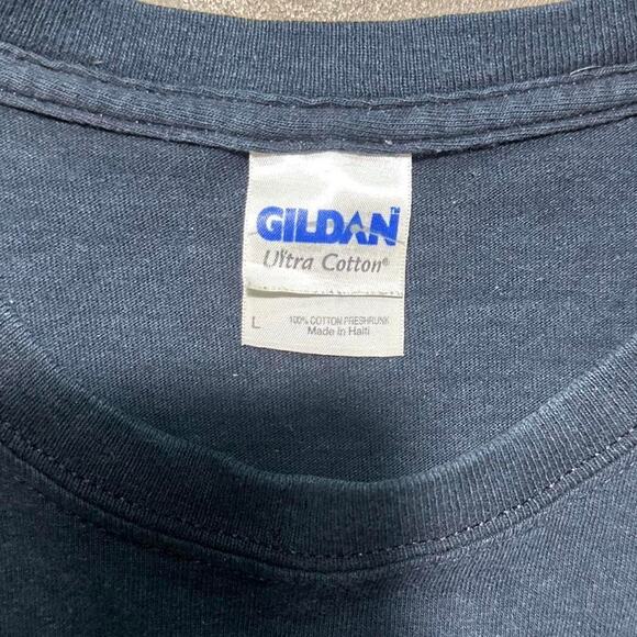 Vintage Y2K Tap Now Or Tap Later Puss Out Cut Off Tee Shirt Tank Top Wrestling - Picture 4 of 4